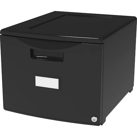 Storex DRAWER, FILE, 18"", BK STX61265B01C